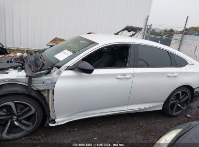 Lot #3032344141 2022 HONDA ACCORD HYBRID SPORT