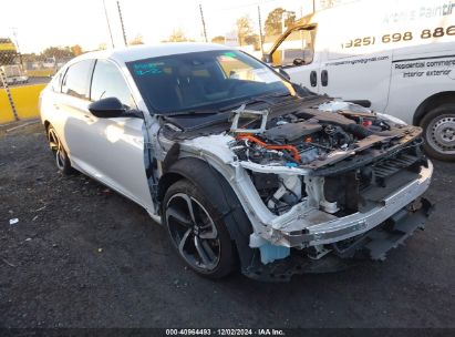 Lot #3032344141 2022 HONDA ACCORD HYBRID SPORT