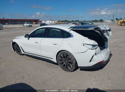 Lot #3050078827 2024 BMW 4 SERIES GRAN COUPE 430I