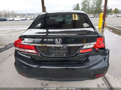 Lot #3035093003 2014 HONDA CIVIC LX