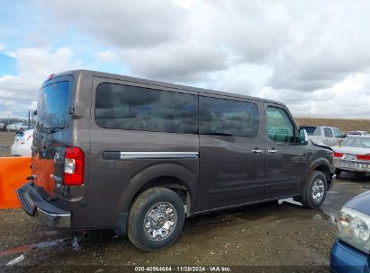 Lot #3032344140 2019 NISSAN NV PASSENGER NV3500 HD SV V6