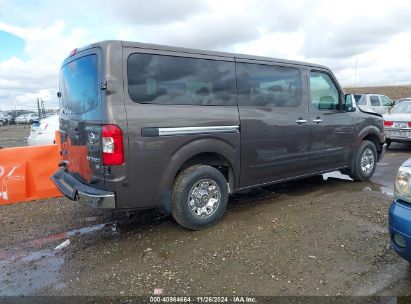 Lot #3032344140 2019 NISSAN NV PASSENGER NV3500 HD SV V6