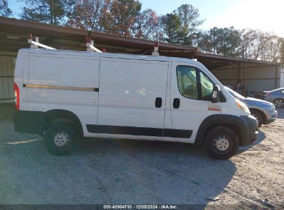 Lot #3042567255 2021 RAM PROMASTER 1500 LOW ROOF 136 WB