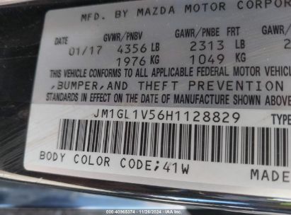 Lot #3053061685 2017 MAZDA MAZDA6 TOURING