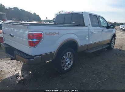 Lot #3034052835 2013 FORD F-150 KING RANCH