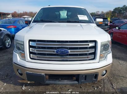 Lot #3034052835 2013 FORD F-150 KING RANCH