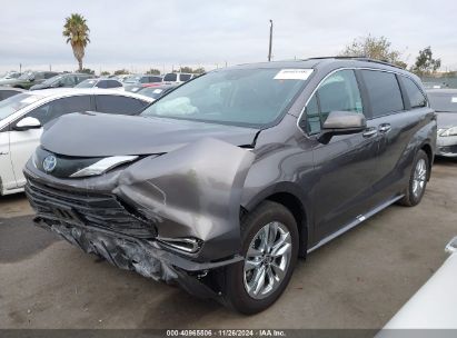 Lot #3042562107 2024 TOYOTA SIENNA XLE