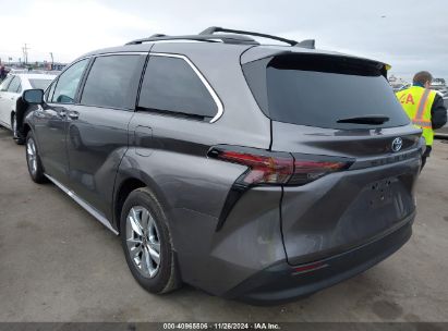 Lot #3042562107 2024 TOYOTA SIENNA XLE