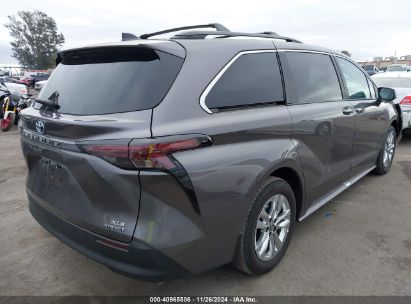 Lot #3042562107 2024 TOYOTA SIENNA XLE