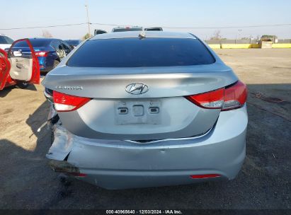 Lot #3035092992 2013 HYUNDAI ELANTRA GLS