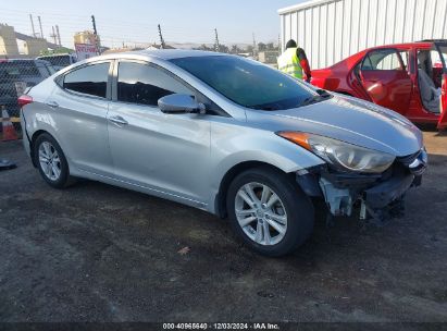 Lot #3035092992 2013 HYUNDAI ELANTRA GLS