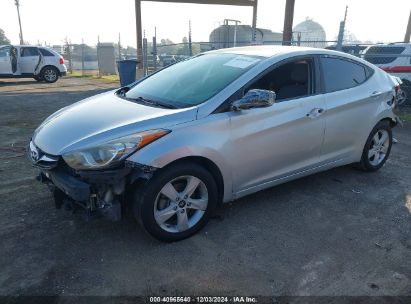 Lot #3035092992 2013 HYUNDAI ELANTRA GLS