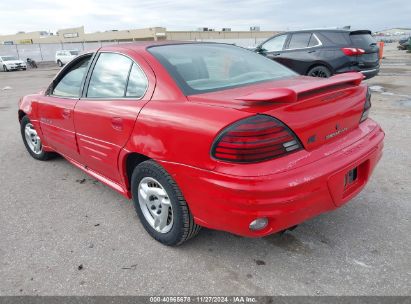 Lot #3051078761 1999 PONTIAC GRAND AM SE