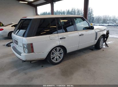 Lot #3035092985 2009 LAND ROVER RANGE ROVER SUPERCHARGED