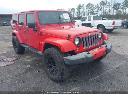 Lot #3042567147 2015 JEEP WRANGLER UNLIMITED SAHARA