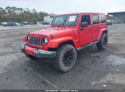 Lot #3042567147 2015 JEEP WRANGLER UNLIMITED SAHARA