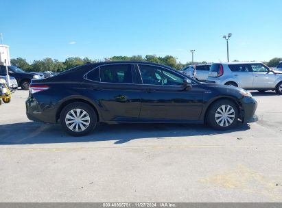 Lot #3056068427 2019 TOYOTA CAMRY HYBRID LE