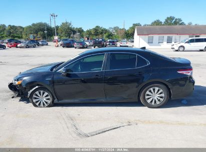 Lot #3056068427 2019 TOYOTA CAMRY HYBRID LE