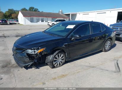 Lot #3056068427 2019 TOYOTA CAMRY HYBRID LE