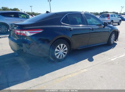 Lot #3056068427 2019 TOYOTA CAMRY HYBRID LE