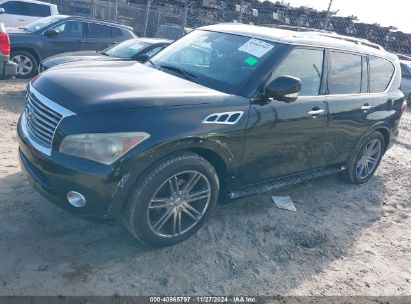 Lot #3051076311 2012 INFINITI QX56