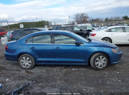 Lot #3034052815 2017 VOLKSWAGEN JETTA 1.4T S