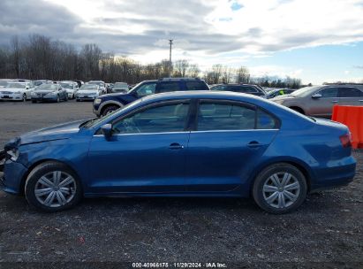 Lot #3034052815 2017 VOLKSWAGEN JETTA 1.4T S