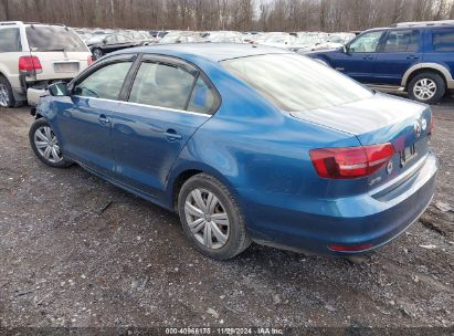 Lot #3034052815 2017 VOLKSWAGEN JETTA 1.4T S