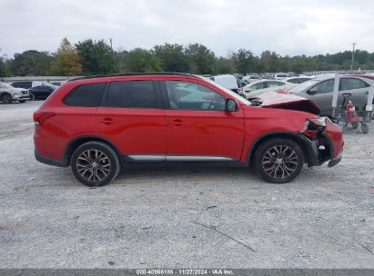 Lot #3035081583 2016 MITSUBISHI OUTLANDER SEL