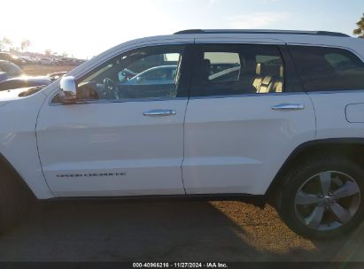 Lot #3035707917 2015 JEEP GRAND CHEROKEE LIMITED