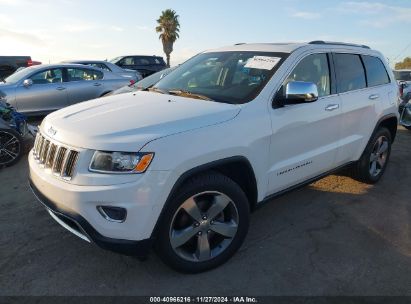 Lot #3035707917 2015 JEEP GRAND CHEROKEE LIMITED