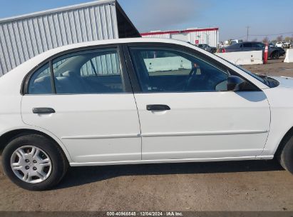 Lot #3035092973 2001 HONDA CIVIC LX