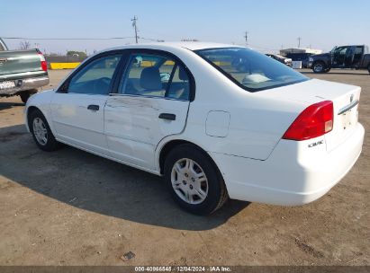 Lot #3035092973 2001 HONDA CIVIC LX