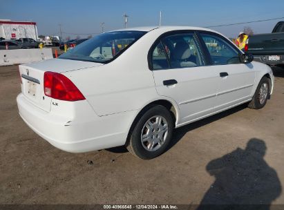 Lot #3035092973 2001 HONDA CIVIC LX