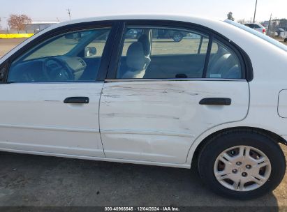 Lot #3035092973 2001 HONDA CIVIC LX