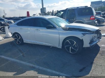 Lot #3035092972 2022 HONDA ACCORD SPORT 2.0T