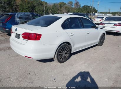 Lot #3034051787 2012 VOLKSWAGEN JETTA 2.5L SEL PREMIUM