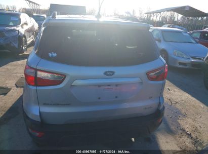 Lot #3034051784 2018 FORD ECOSPORT SE