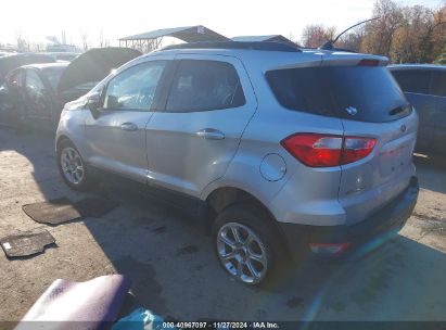 Lot #3034051784 2018 FORD ECOSPORT SE