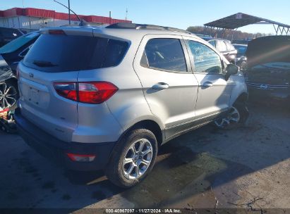 Lot #3034051784 2018 FORD ECOSPORT SE