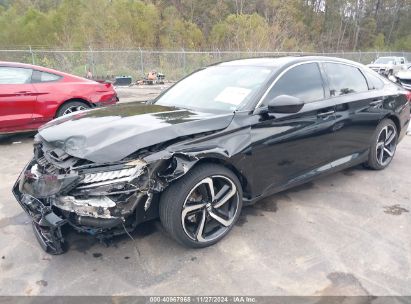 Lot #3028042452 2022 HONDA ACCORD SPORT 2.0T