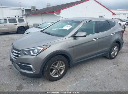 Lot #3034051757 2018 HYUNDAI SANTA FE SPORT 2.4L