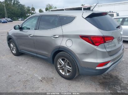 Lot #3034051757 2018 HYUNDAI SANTA FE SPORT 2.4L