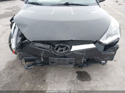 Lot #3048458838 2013 HYUNDAI VELOSTER BASE W/GRAY