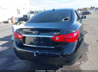 Lot #3032321645 2017 INFINITI Q50 2.0T BASE