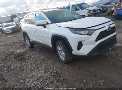 Lot #3056068369 2021 TOYOTA RAV4 HYBRID LE