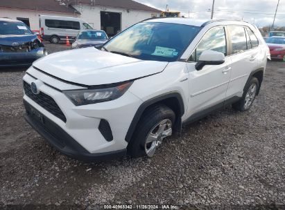 Lot #3056068369 2021 TOYOTA RAV4 HYBRID LE