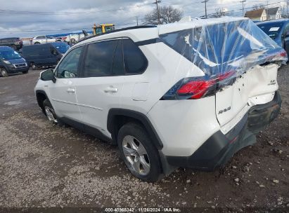 Lot #3056068369 2021 TOYOTA RAV4 HYBRID LE