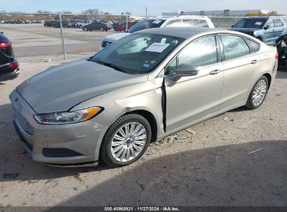 Lot #3053061507 2015 FORD FUSION HYBRID SE