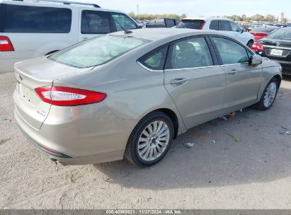 Lot #3053061507 2015 FORD FUSION HYBRID SE